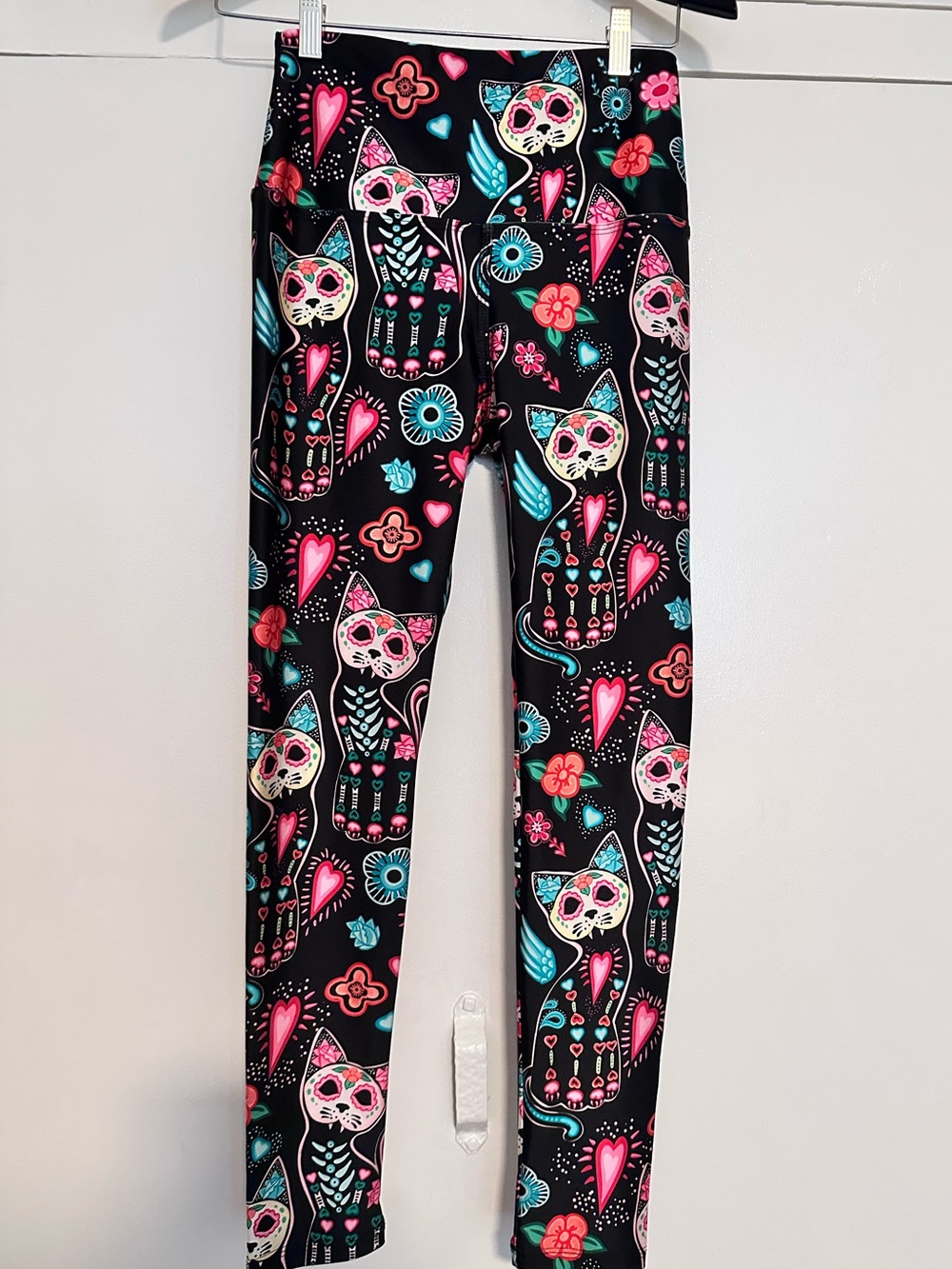 Women’s “Dia de Los Gatos” Yoga Leggings